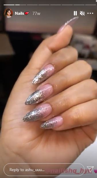 Ashu Reddy pretty nails