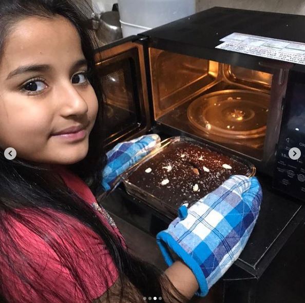 Aura Bhatnagar loves cooking