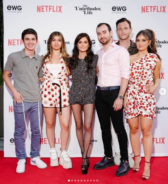 Batsheva Haart and her family