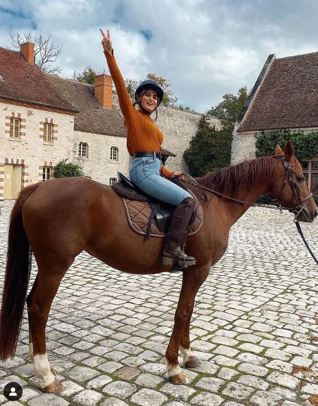 Batsheva Haart loves horse riding