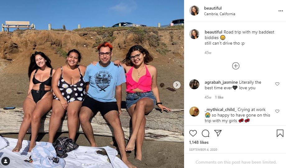 Belissa Escobedo often goes to road trips with her friends