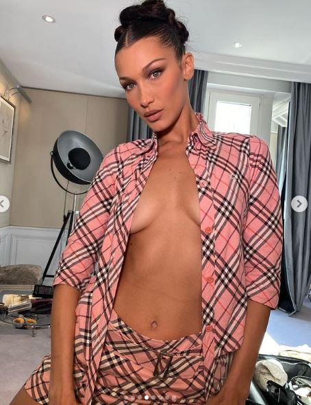 Bella Hadid is a beautiful model
