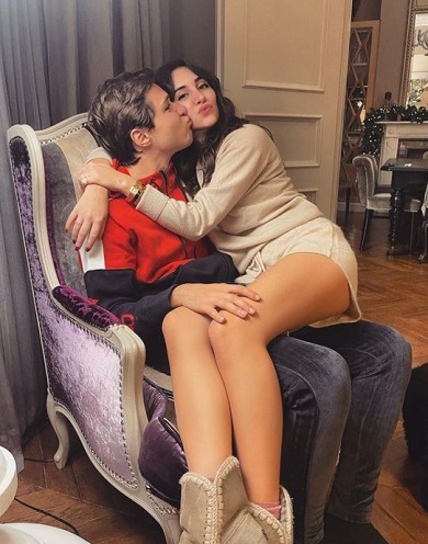 Benedetta Quagli with her boyfriend Federico Chiesa