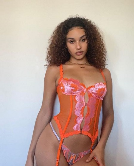 Breah Hicks works as a brand ambassador of SAVAGE X FENTY BY RIHANNA collection