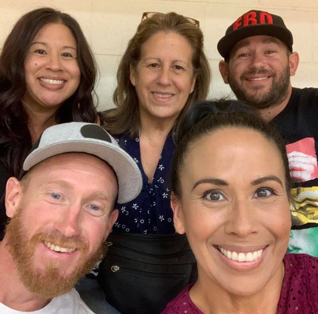 Bree Purganan with her family