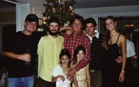 Cassandra Marino with her father Bruce (Caitlyn) Jenner, her brothers from left to right, Burt Jenner, Brandon Jenner and Brody Jenner, and Cassandra's step sisters left to right, Kylie Jenner and Kendall Jenner