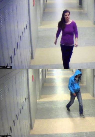 CCTV footage of 22 October 2013