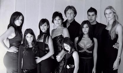 Cassandra Marino with her extended Kardashian family