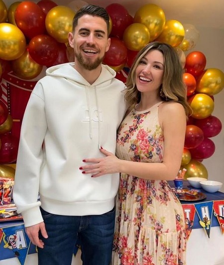 Catherine Harding boyfriend Jorginho Frello (professional footballer)