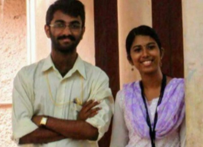 Chandni Chandran and her husband Arun Sudarsan both are an alumnus of IIT Madras