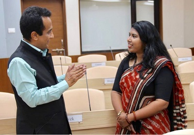 Chandni Chandran was assigned as an Assistant Collector in the South Tripura district