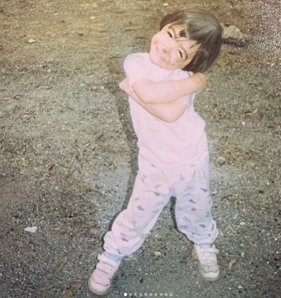 Childhood image of Ana Vazquez