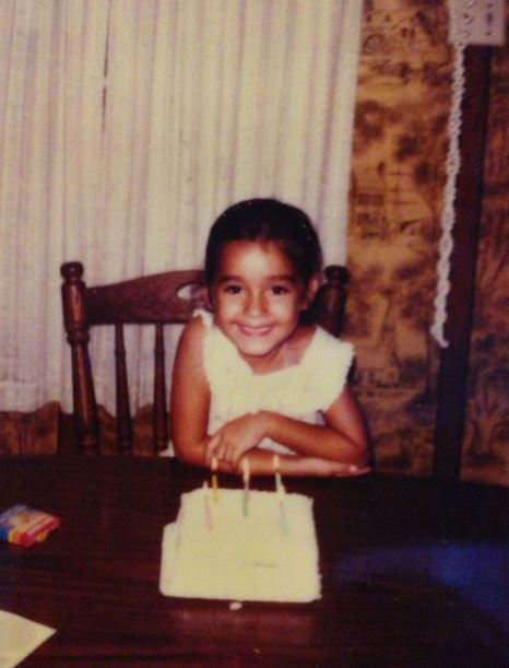 Childhood image of Isis Romero