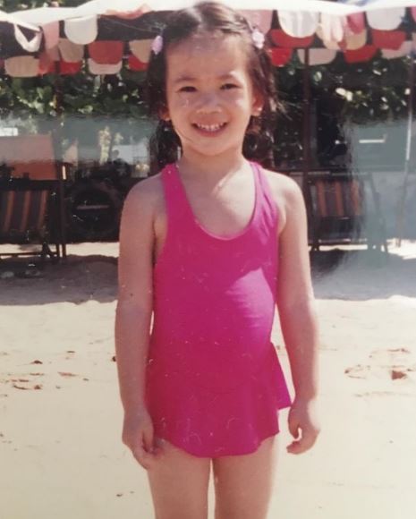 Childhood image of Panisara Rikulsurakan
