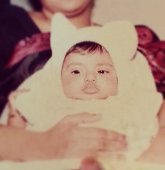 Childhood image of Shivani Rajasekhar