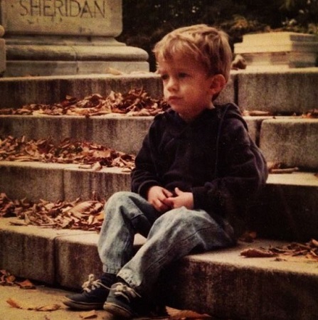 Childhood photo of Peter Zurkuhlen