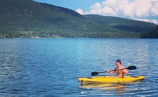Chuggs Wallis at Paul Lake Provincial Park