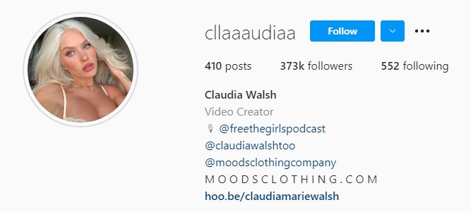 Who is Claudia Walsh? Wiki, Biography, Age, Height, Net Worth, Parents