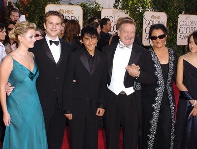 Cody Williams with his family