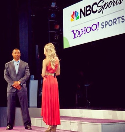 Collins worked for NBC Sports