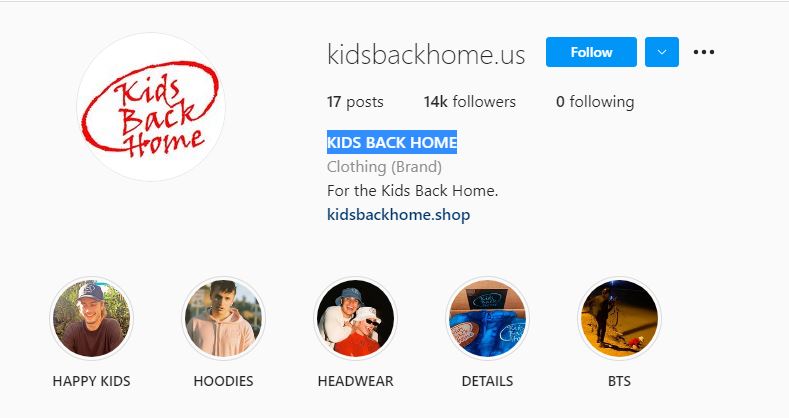 Daniel Mickelson launched a fashion brand Kids Back Home