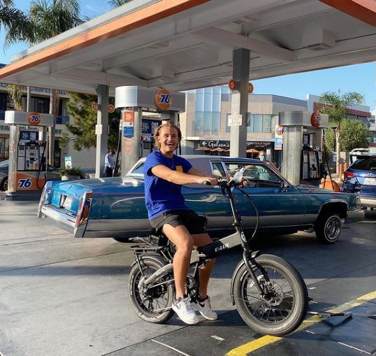 Daniel Mickelson loved to ride bicycle