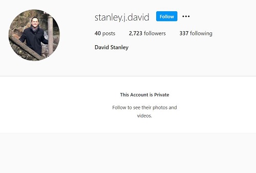 David Stanley Instagram account