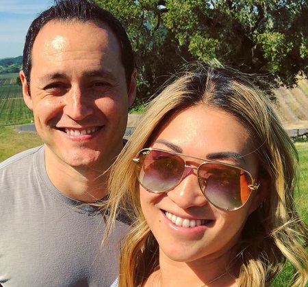 David Stanley started dating his girlfriend Jenna Ushkowitz back in the summer of 2018