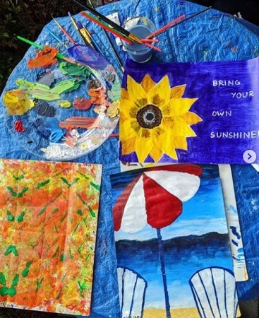 Dongre loves painting