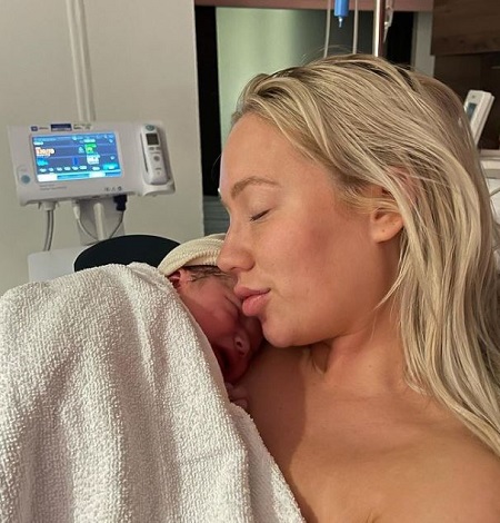Elle Darby shares a son with her partner Connor Swift