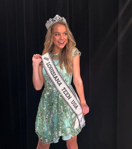 Emma Brooks McAllister got the title of Miss Louisiana Teen USA 2019