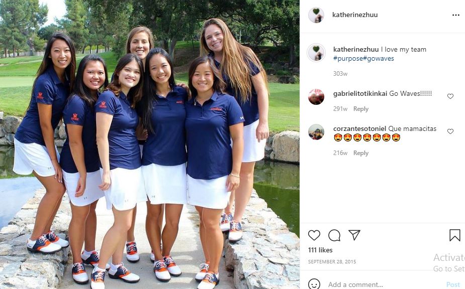 First Instagram post of Katherine