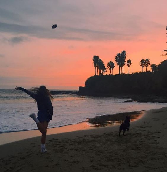 Florence Mueller at Laguna Beach