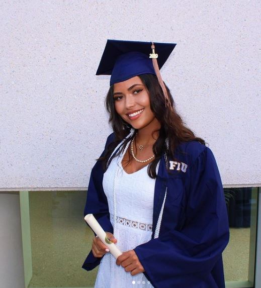 Florence Mueller completed her graduation