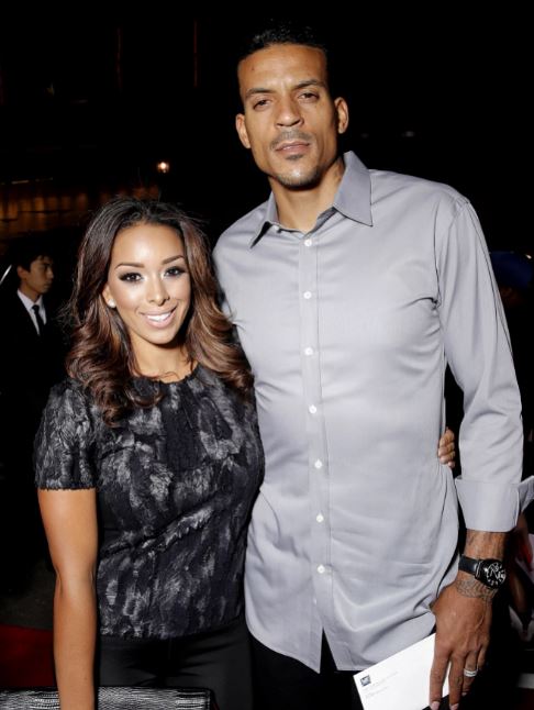 Gloria Govan with her ex-husband Matt Barnes