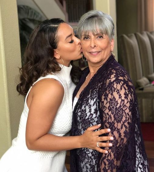 Gloria Govan with her mother