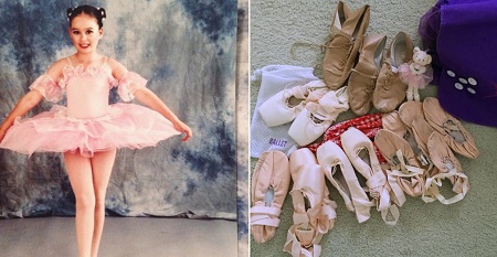 Hannah Arnold learned ballet when she was six years old