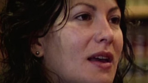 Heather Tallchief photographed after she surrendered in 2005