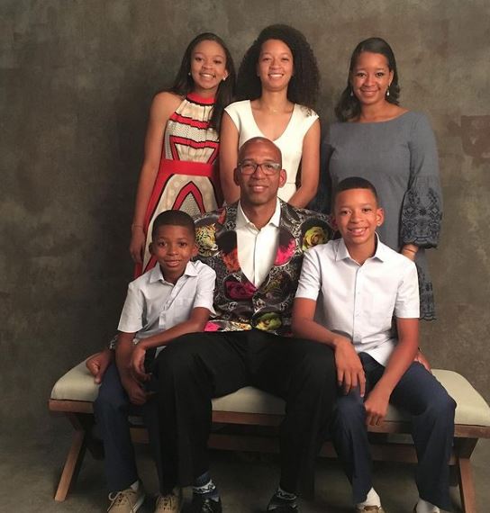 Ingrid Williams' husband Monty Williams, children Elijah Williams, Janna Williams, Faith Williams, Micah Williams, and Lael Williams