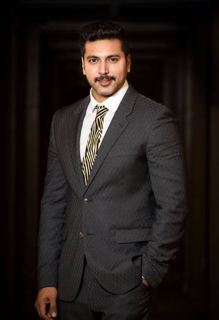 Jayam Ravi appeared as Arulmozhivarman in the film