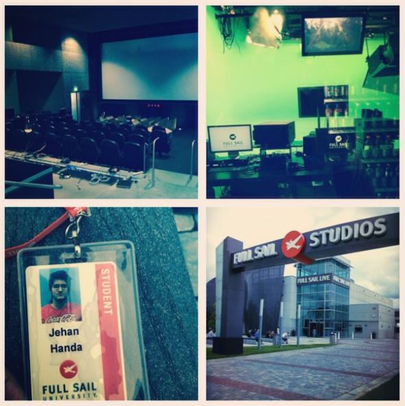 Jehan Handa completed his graduation at Full Sail University
