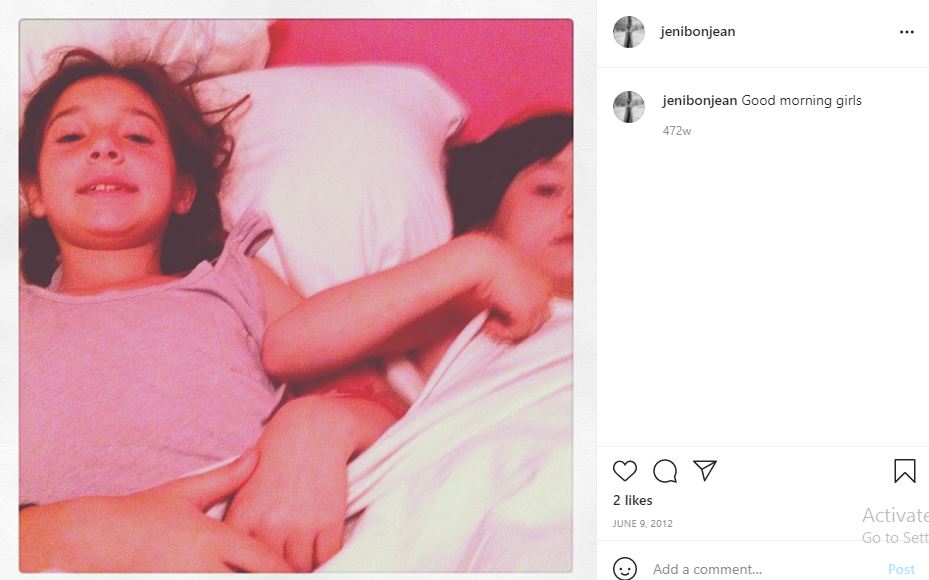 Jennifer Bonjean_s first Instagram post