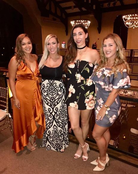 Jolie LeBlanc with her besties