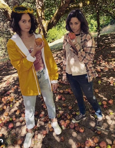 Jordyn DiNatale and Xaria Dotson worked together in The Birch series