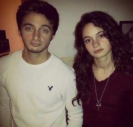 Jordyn DiNatale grew up in with her brother C.J. DiNatale