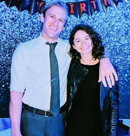 Jordyn DiNatale was photographed with her boyfriend Andrew DeCoster