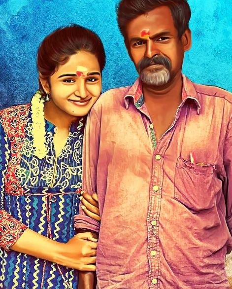 Kannika Ravi with her father