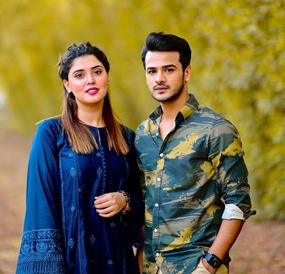 Kanwal Aftab with her husband Zulqarnain Sikandar