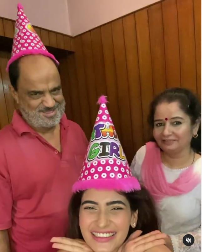 Karishma Sharma Father & Mother