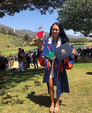 Katherine Zhu graduated from Pepperdine University